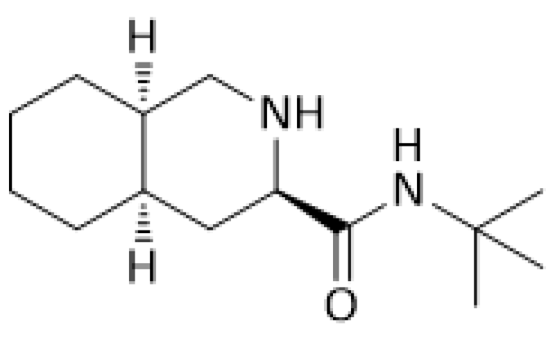 (S)-N-t-butyl decahydro-3-iso-quinolinecarboxamide