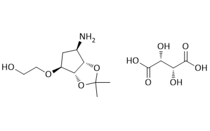 2-{[(3aR,4S,6R,6aS)-6-amino-2,2-dimethyltetrahydro-3aH-cyclopenta[d][1,3]dioxol-4-yl]oxy}ethanol