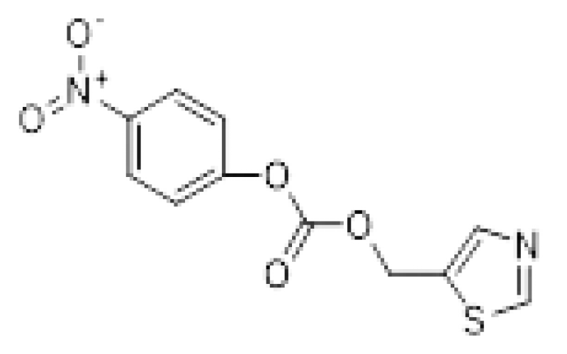 ((5-Thiazolyl)methyl)-(4-nitrophenyl)carbonate